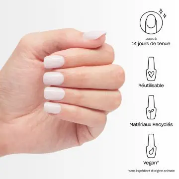 Make 'Em Jelly xPRESS/ON - Kit Complet de Pose de Faux Ongles OPI'm a Bubble Bunny - OPI - Maquillage - Visuel 2