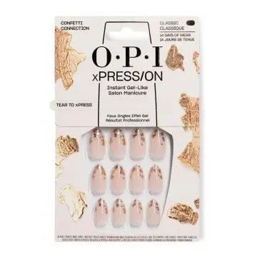 Good Enough to Treat xPRESS/ON - Kit Complet de Pose de Faux Ongles Confetti Connection - OPI - Maquillage - Visuel 1