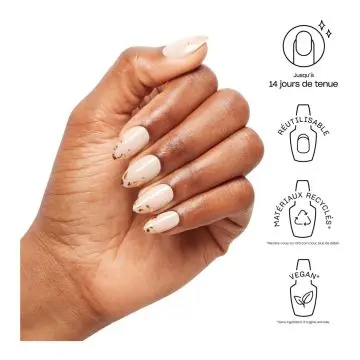 Good Enough to Treat xPRESS/ON - Kit Complet de Pose de Faux Ongles Confetti Connection - OPI - Maquillage - Visuel 2