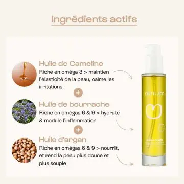 La Surdouée Huile Sèche Vergetures Compatible Grossesse & Allaitement 100ml - Omum - Soin - Visuel 2