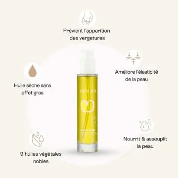 La Surdouée Huile Sèche Vergetures Compatible Grossesse & Allaitement 100ml - Omum - Soin - Visuel 4