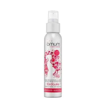 La Surdouée : Huile sèche pour le corps action ciblée vergetures Compatible grossesse & allaitement Flacon 100ml - Omum - Soin - Visuel 2