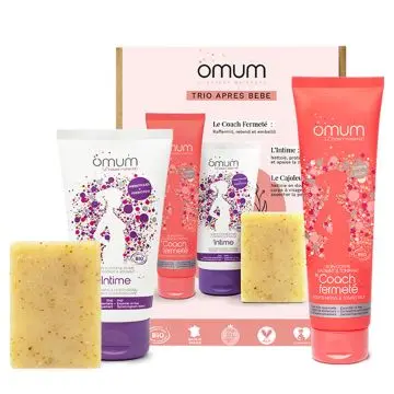 Trio Après-bébé Coffret Soin Corps Coffret de 3 soins - Omum - Soin - Visuel 1