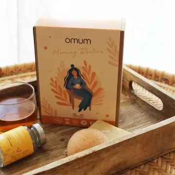 Coffret Morning routine Savon, Eponge, Infusion & Complément Alimentaire  - Omum - Soin - Visuel 3 Coffret Morning routine Savon, Eponge, Infusion & Complément Alimentaire  - Omum - Soin - Visuel 3