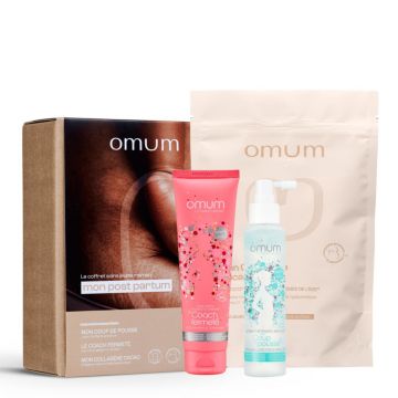 Coffret Post Partum Lotion Cheveux, Soin Corps & Complément Alimentaire  - Omum - Soin - Visuel 1