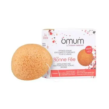 Ma Bonne Fée Éponge Konjac Visage Exfoliante & Purifiante Eponge  - Omum - Accessoire - Visuel 2