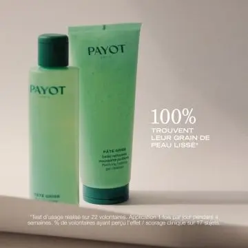 Pâte Grise Gelée Nettoyante Gel Moussant visage Tube 200ml - Payot - Soin - Visuel 4