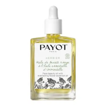Huile de beauté visage à l'huile essentielle d'immortelle Huile de beauté visage  FLACON 30 ML  - Payot - Soin - Visuel 1