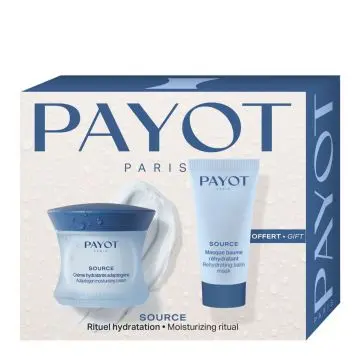 Coffret Source Crème Hydratante & Masque Baume Réhydratant  - Payot - Soin - Visuel 1 Coffret Source Crème Hydratante & Masque Baume Réhydratant  - Payot - Soin - Visuel 1