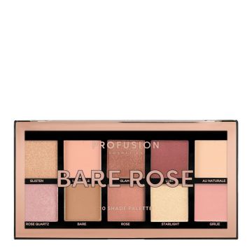 Bare Rose Palette de Fards à Paupières 10 Teintes