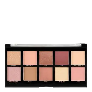 Bare Rose Palette de Fards à Paupières 10 Teintes - Profusion - Maquillage - Visuel 2