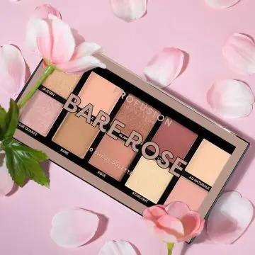 Bare Rose Palette de Fards à Paupières 10 Teintes - Profusion - Maquillage - Visuel 3