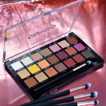 Siennas Palette Yeux  21 Teintes - PROFUSION - Maquillage - Visuel 4