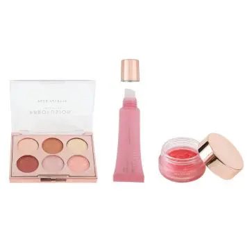 Coffret Pamper Chic Palette de Fards à Paupières & Gommage et Baume à Lèvres  - Profusion - Maquillage - Visuel 2 Coffret Pamper Chic Palette de Fards à Paupières & Gommage et Baume à Lèvres  - Profusion - Maquillage - Visuel 2