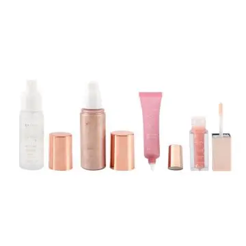 Coffret Glow Icons Spray Fixateur, Highlighter Liquide, Primer Pailleté & Huile à Lèvres  - Profusion - Maquillage - Visuel 3 Coffret Glow Icons Spray Fixateur, Highlighter Liquide, Primer Pailleté & Huile à Lèvres  - Profusion - Maquillage - Visuel 3