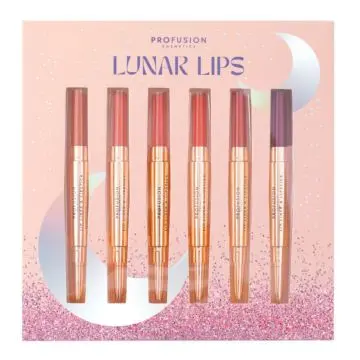 Coffret Lunar Lips 6 Crayons-Rouges à Lèvres  - Profusion - Maquillage - Visuel 1