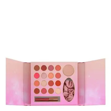 Coffret Candy Frost Glow Palette de Fards à Paupières, Highlighter, Huile à Lèvres & Chouchou  - Profusion - Maquillage - Visuel 1 Coffret Candy Frost Glow Palette de Fards à Paupières, Highlighter, Huile à Lèvres & Chouchou  - Profusion - Maquillage - Visuel 1