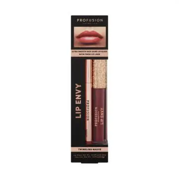 Lip Envy Gloss & Lip Liner Twinkling Mauve  - Profusion - Maquillage - Visuel 1