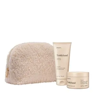 Trousse Teddyland Gel Douche & Gommage Lait d'Avoine & Vanille - Pupa - Soin - Visuel 1 Trousse Teddyland Gel Douche & Gommage Lait d'Avoine & Vanille - Pupa - Soin - Visuel 1