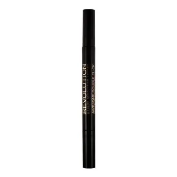 AWESOME DOUBLE FLICK EYELINER Eyeliner Double Flick - Makeup Revolution - Maquillage - Visuel 1