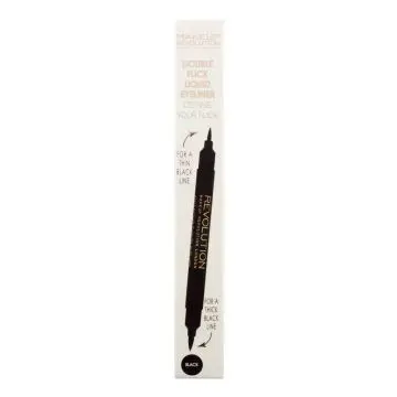 AWESOME DOUBLE FLICK EYELINER Eyeliner Double Flick - Makeup Revolution - Maquillage - Visuel 3