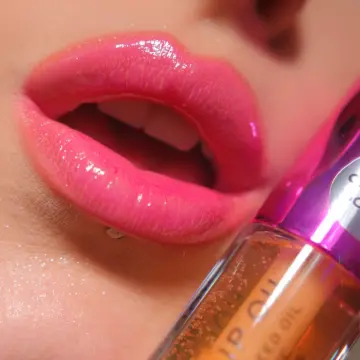 Glaze Lip Oil Getaway  Huile à Lèvres Cerise - Makeup Revolution - Maquillage - Visuel 4