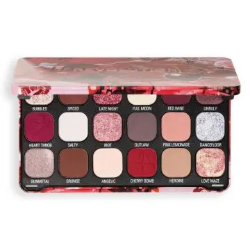 Forever Flawless Cherry Rebel Palette de Fards à Paupières  - Makeup Revolution - Maquillage - Visuel 4