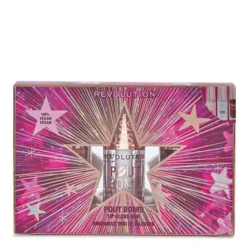 Coffret Pout Bomb Trio de Gloss à Lèvres  - Makeup Revolution - Maquillage - Visuel 1
