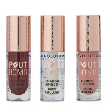 Coffret Pout Bomb Trio de Gloss à Lèvres  - Makeup Revolution - Maquillage - Visuel 2