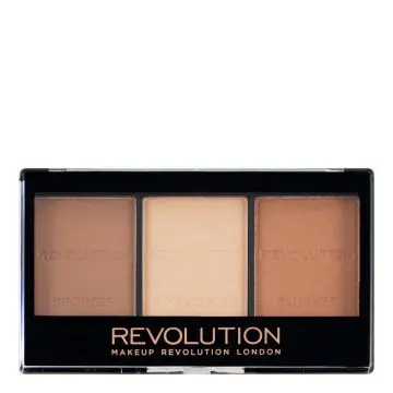 Ultra Sculpt & Contour Kit  Coutouring Ultra Light/Medium - Makeup Revolution - Maquillage - Visuel 1
