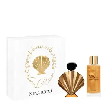 Coffret Vénus de Nina Ricci Eau de Parfum 50ml & Huile Scintillante et Hydratante Corps  - Nina Ricci - Parfum - Visuel 1
