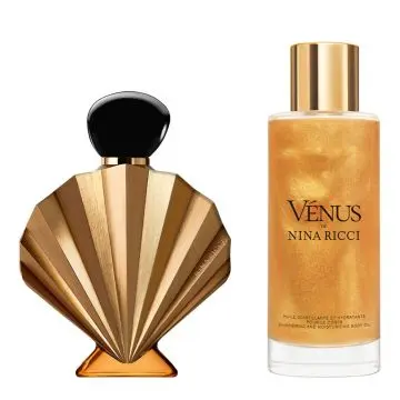 Coffret Vénus de Nina Ricci Eau de Parfum 50ml & Huile Scintillante et Hydratante Corps  - Nina Ricci - Parfum - Visuel 3