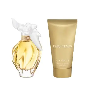 Coffret L'Air du Temps Eau de Toilette 50ml et Lait Corps  - Nina Ricci - Parfum - Visuel 3
