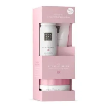 Coffret The Ritual of Sakura Mousse de Douche, Gommage & Crème Corps  - Rituals - Soin - Visuel 1