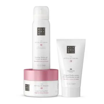 Coffret The Ritual of Sakura Mousse de Douche, Gommage & Crème Corps  - Rituals - Soin - Visuel 3
