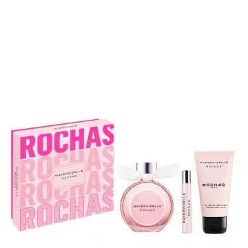 Coffret Mademoiselle Rochas Eau de Parfum 50ml, Miniature & Lait Corps  - Rochas - Parfum - Visuel 1