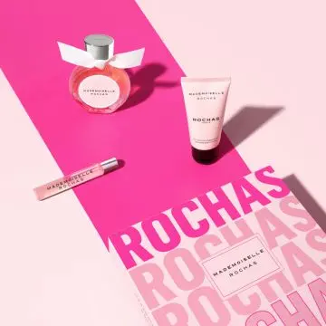 Coffret Mademoiselle Rochas Eau de Parfum 50ml, Miniature & Lait Corps  - Rochas - Parfum - Visuel 2