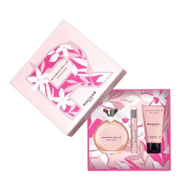 Coffret Mademoiselle Rochas Eau de Parfum 50ml, Lait Corps & Format Voyage  - Rochas - Parfum - Visuel 2