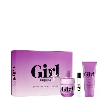 Coffret Girl Life Eau de Parfum 75ml, Miniature & Baume Corps  - Rochas - Parfum - Visuel 1