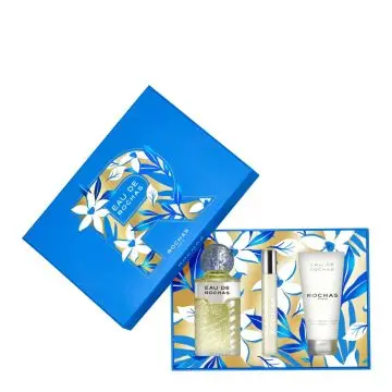 Coffret Eau de Rochas Eau de Toilette 100ml, Lait Corps & Format Voyage  - Rochas - Parfum - Visuel 2