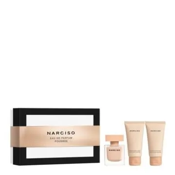 Coffret Narciso Eau de Parfum Poudrée 50ml, Lait Corps & Gel Douche  - Narciso Rodriguez - Parfum - Visuel 1