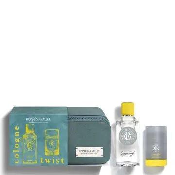Trousse Cologne Twist Eau de Cologne 100ml & Déodorant Roll-On  - Roger & Gallet - Parfum - Visuel 2
