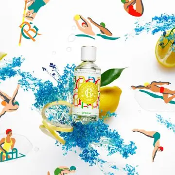 Coffret Cédrat - Édition Sport 2024 Eau Pafumée Bienfaisante 100ml  - Roger & Gallet - Parfum - Visuel 3