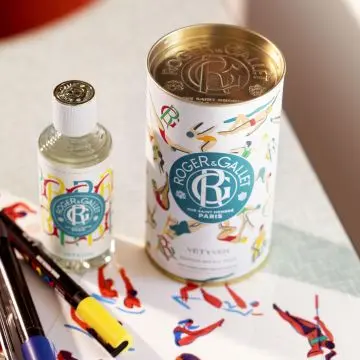 Coffret Vétyver - Édition Sport 2024 Eau Parfumée Bienfaisante 100ml  - Roger & Gallet - Parfum - Visuel 4
