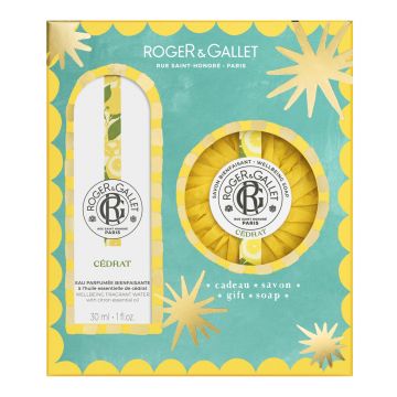 Coffret Cédrat Eau Parfumée 30ml & Savon  - Roger & Gallet - Parfum - Visuel 1