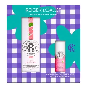 Coffret Fleur de Figuier Eau Parfumée 100ml & Parfum Solide  - Roger & Gallet - Parfum - Visuel 1
