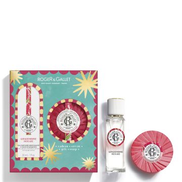 Coffret Gingembre Rouge Eau Parfumée 30ml & Savon  - Roger & Gallet - Parfum - Visuel 2