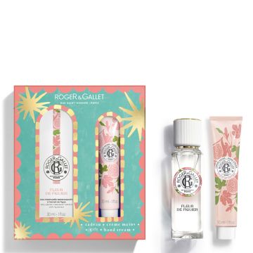 Coffret Fleur de Figuier Eau Parfumée 30ml & Crème Mains  - Roger & Gallet - Parfum - Visuel 2