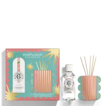 Coffret Fleur de Figuier Eau Parfumée 100ml & Diffuseur d'Ambiance  - Roger & Gallet - Parfum - Visuel 2