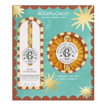 Coffret Bois d'Orange Eau Parfumée 30ml & Savon  - Roger & Gallet - Parfum - Visuel 1